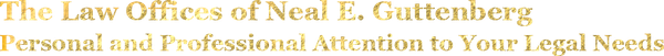 The Law Offices of Neal E. Guttenberg logo